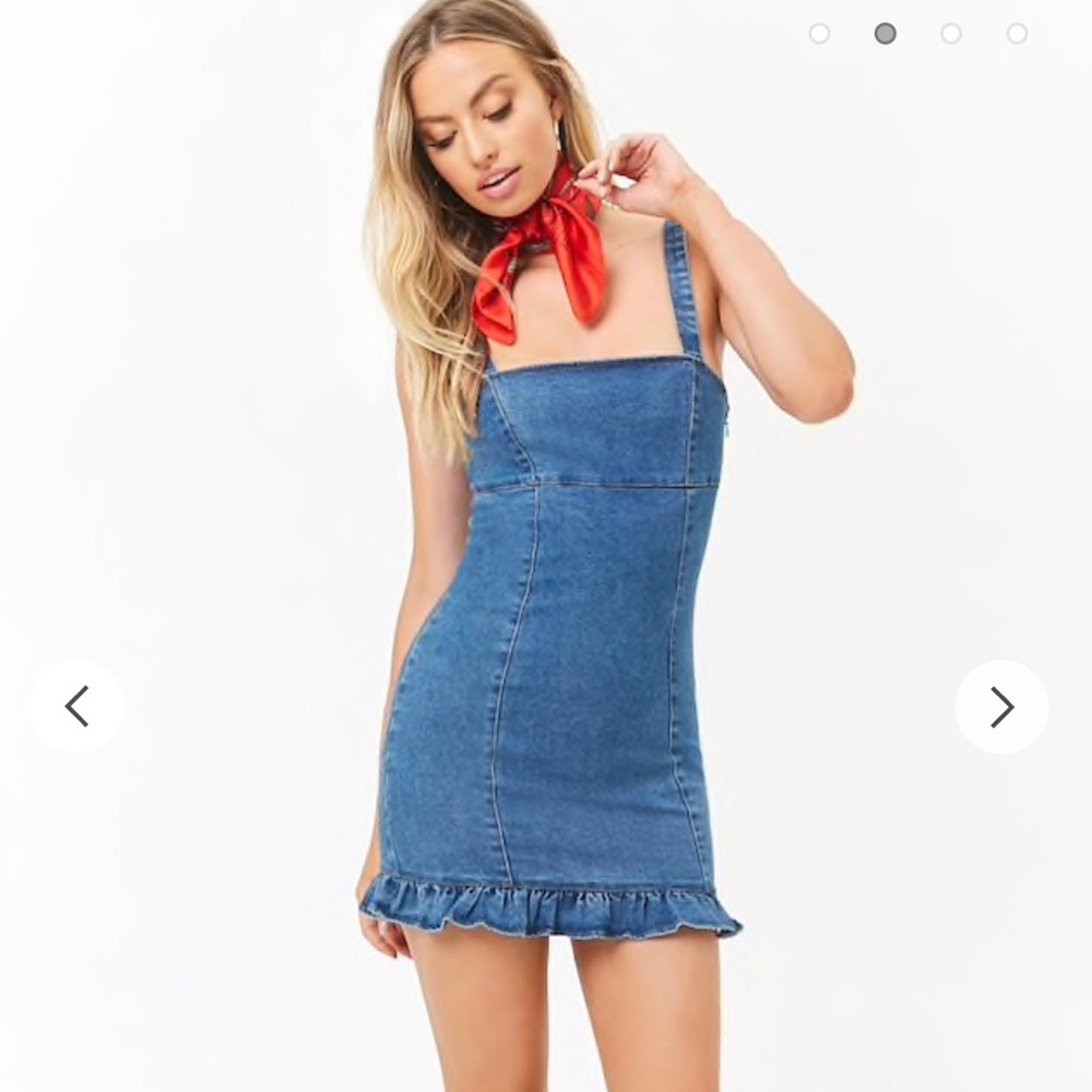 Forever 21 Jean Denim Mini Dress